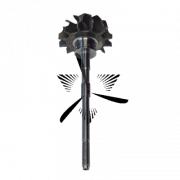 Wirnik Wałek Turbocharger Shaft Wheel GTTW-0087