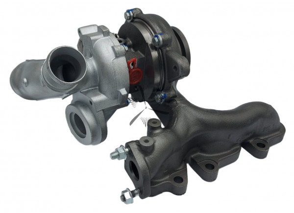 Turbo Seat Ibiza Skoda Rapid Fabia Volkswagen Polo 1.4 TDI 105 KM CUTA 04B253019R 04B253019H 030TC11006000