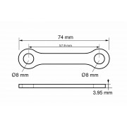 Cięgno Dźwignia Łącznik Sztanga GTASP-0115