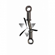Cięgno Dźwignia Łącznik Sztanga Connecting rod of turbocharger GTASP-0188