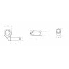 Zestaw naprawczy zaworu wastegate rattle flapper rebuild kit GTWRK-0075